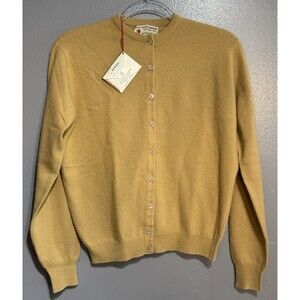 Vintage Women's Pringle of Scotland 100% Pure Cashmere Knitted Sweater, Size 38